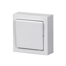 Переключатель накладного монтажа, Impressivo, белый | 1066A-84 | 2TKA00001601 | ABB